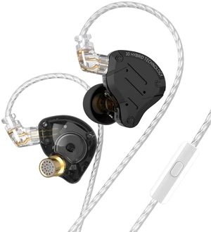 KZ ZS10 Pro in Ear Monitor, 4BA 1DD KZ Wired Headphone Multi Driver in Ear Earphone, IEM Headphones on Stage HiFi Monitor for Singer Guitarist Drummer (Matte Black with Mic) KZ ZS10 Pro in Ear Monitor, 4BA 1DD KZ Wired Headphone Multi Driver in Ear Earphone, IEM Headphones on Stage HiFi Monitor for Singer Guitarist Drummer (Matte Black with Mic)