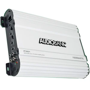 Audiobank P1601 Monoblock Car Audio Amplifier - Class AB MOSFET, 1600W Max / 800W RMS Power, Remote Subwoofer Level Control Audiobank P1601 Monoblock Car Audio Amplifier - Class AB MOSFET, 1600W Max / 800W RMS Power, Remote Subwoofer Level Control