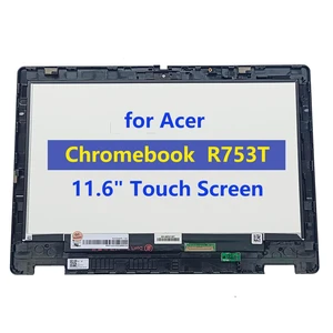 D-KXCPELE Replacement for Acer Chromebook 11 R753T Laptop Touchscreen Display LCD Touch Screen Module Digitizer Assembly with Bezel 40 Pin 6M.A8ZN7.003 6M.A8ZN7.006 6M.A8ZN7.007 D-KXCPELE Replacement for Acer Chromebook 11 R753T Laptop Touchscreen Display LCD Touch Screen Module Digitizer Assembly with Bezel 40 Pin 6M.A8ZN7.003 6M.A8ZN7.006 6M.A8ZN7.007
