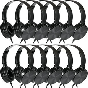 Yoley Bulk Headphones with Microphone 24 Pack for Classroom,Wholesale Durable Headsets Class Set for School Students Kids and Adult-Black Yoley Bulk Headphones with Microphone 24 Pack for Classroom,Wholesale Durable Headsets Class Set for School Students Kids and Adult-Black