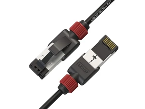 LINKUP Cat7 Ethernet Cable ^^ S/FTP 30AWG ^^ 1 Ft, 6-Pack, Black LINKUP Cat7 Ethernet Cable ^^ S/FTP 30AWG ^^ 1 Ft, 6-Pack, Black