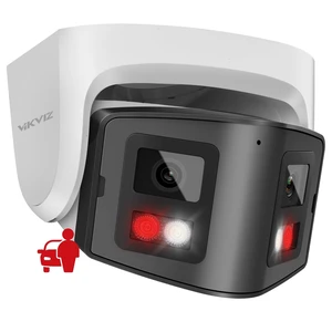 Dual-Lens 4K PoE Camera, Panoramic Wide View, Dual-Light Color Night Vision Dual-Lens 4K PoE Camera, Panoramic Wide View, Dual-Light Color Night Vision
