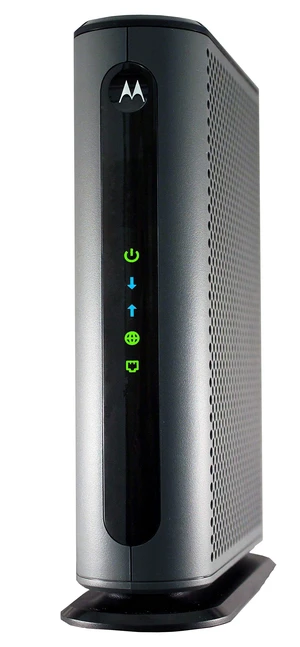 Motorola MB8600 DOCSIS 3.1 Gigabit Cable Modem - Approved for Comcast Xfinity, Cox, and Charter Spectrum ^^ for Cable Plans Up to 1000 Mbps ^^ 1 Gbps Ethernet Port Motorola MB8600 DOCSIS 3.1 Gigabit Cable Modem - Approved for Comcast Xfinity, Cox, and Charter Spectrum ^^ for Cable Plans Up to 1000 Mbps ^^ 1 Gbps Ethernet Port