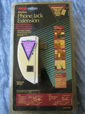 RCA RC920 Wireless Phone Jack Extension RCA RC920 Wireless Phone Jack Extension