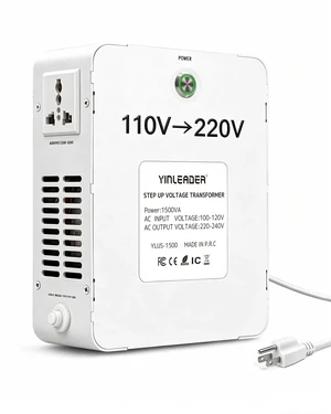 1500W 110/120V to 220/240V Voltage Converter Step Up Transformer 1500W 110/120V to 220/240V Voltage Converter Step Up Transformer