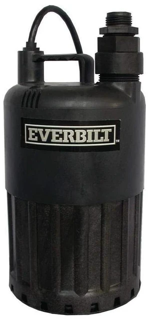 Everbilt 4/10 HP Waterfall Utility Pump-SUP80-HD Everbilt 4/10 HP Waterfall Utility Pump-SUP80-HD