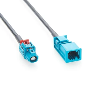 TE GEMnet Female to MATEnet Male Automotive Ethernet Cable 1-2368022-4 to 2302461-9 10Gbps 100/1000BASE-T1 Shielded Vehicle Network Cable for ADAS, ECU, Camera, Telematics, Domain Controller(2M/6.6FT) TE GEMnet Female to MATEnet Male Automotive Ethernet Cable 1-2368022-4 to 2302461-9 10Gbps 100/1000BASE-T1 Shielded Vehicle Network Cable for ADAS, ECU, Camera, Telematics, Domain Controller(2M/6.6FT)