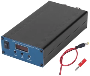 Antenna Tuner Shortwave Automatic ATU-130 1.8-50MHz 200W Micro Mini Tuner with Metal Housing Antenna Tuner Shortwave Automatic ATU-130 1.8-50MHz 200W Micro Mini Tuner with Metal Housing