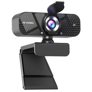 TRAUSI 2K HD Plug & Play Webcam with Privacy Cover and Noise-Canceling Mic, Compatible with Teams Beiyongde TRAUSI 2K HD Plug & Play Webcam with Privacy Cover and Noise-Canceling Mic, Compatible with Teams Beiyongde