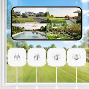 2K No-Drill Window Camera 4 Pack, 2.4GHz & 5GHz WiFi Window Cameras for Home Security, Anti-Glare, Magnetic Mounted, Color Night Vision, 24/7 Recording, Human & Motion Detection, Works with Alexa 2K No-Drill Window Camera 4 Pack, 2.4GHz & 5GHz WiFi Window Cameras for Home Security, Anti-Glare, Magnetic Mounted, Color Night Vision, 24/7 Recording, Human & Motion Detection, Works with Alexa