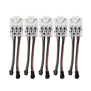 JIAANDA WS2811 high Power 10W led Pixel Module DC12-24V Input RGB addressable Full Color high Power ModuleLED Pixel Point Light Source (10W-RGB, 5) JIAANDA WS2811 high Power 10W led Pixel Module DC12-24V Input RGB addressable Full Color high Power ModuleLED Pixel Point Light Source (10W-RGB, 5)
