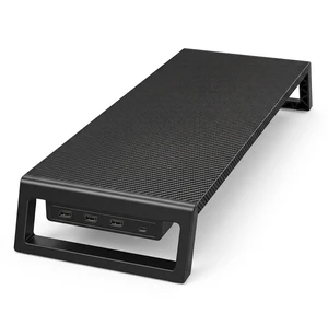 Fayquaze Monitor Stand Riser with USB Hub, Ergonomic Laptop Stand, Desk Organizer for Computer Fayquaze Monitor Stand Riser with USB Hub, Ergonomic Laptop Stand, Desk Organizer for Computer