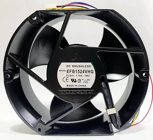 EFB1524VHG Inverte Cooling Fan-EFB1524VHG DC24V 1.70A 17CM 17215051mm 4-Wire Cooling Fan EFB1524VHG Inverte Cooling Fan-EFB1524VHG DC24V 1.70A 17CM 17215051mm 4-Wire Cooling Fan