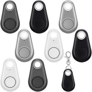 8 Packs Portable GPS Tracking Mobile Tracking Anti Loss Smart Device Key Finder Locator GPS Tracker Device for Pets Dog Cat Wallet Keychain Luggage, Alarm Reminder(Black, White, Gray) 8 Packs Portable GPS Tracking Mobile Tracking Anti Loss Smart Device Key Finder Locator GPS Tracker Device for Pets Dog Cat Wallet Keychain Luggage, Alarm Reminder(Black, White, Gray)