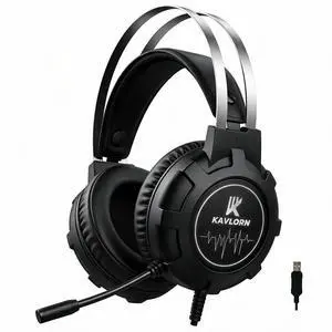 Gaming Headset,Comfortable Gaming Headphone: 7.1 Surround Sound | Self-Adjusting Suspension Headband,50MM Drivers&Noise Canceling Mic,Cool RGB lighting,One-Key Volume Roller,Wired USB Gaming Headset,Comfortable Gaming Headphone: 7.1 Surround Sound | Self-Adjusting Suspension Headband,50MM Drivers&Noise Canceling Mic,Cool RGB lighting,One-Key Volume Roller,Wired USB
