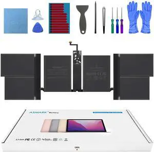 Replacement Battery for MacBook Pro A2485, 16-Inch, 2021 | A2527 battery model, 11.45V 8700mAh 99.6Wh, EMC 3651, up to 1000 cycles, tool kit, installation guide Replacement Battery for MacBook Pro A2485, 16-Inch, 2021 | A2527 battery model, 11.45V 8700mAh 99.6Wh, EMC 3651, up to 1000 cycles, tool kit, installation guide