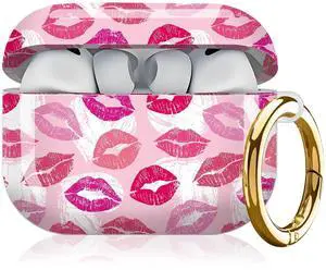 Compatible with AirPod Pro 3rd Generation Case 2025,Fashion Protective Cover with Keychain, Anti-Scratch, Drop Protection,Shockproof Cover for AirPod Pro 3 Women(Pink Lip) Compatible with AirPod Pro 3rd Generation Case 2025,Fashion Protective Cover with Keychain, Anti-Scratch, Drop Protection,Shockproof Cover for AirPod Pro 3 Women(Pink Lip)