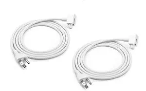 2 Pack of New Replacement Power Adapter Extension Cord Compatible for iBook MacBook Pro MacBook Power Adapters 45W, 60W, 61W, 85W and 87W 2 Pack of New Replacement Power Adapter Extension Cord Compatible for iBook MacBook Pro MacBook Power Adapters 45W, 60W, 61W, 85W and 87W