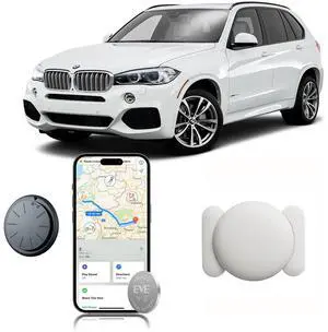 GPS Tracking Devices, No Monthly Fee Tracker Device for Vehicles Work with Find My (iOS Only), Car Tracker Device Hidden with Magnetic Waterproof Case (1PCS, White) GPS Tracking Devices, No Monthly Fee Tracker Device for Vehicles Work with Find My (iOS Only), Car Tracker Device Hidden with Magnetic Waterproof Case (1PCS, White)