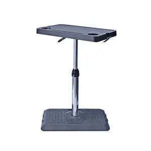 Portable Car Laptop Desk, Pneumatic Height & Angle Adjustable Vehicle Table Tray, 360 Degree Rotatable Travel Desk for Front Rear Passenger Seat, Ideal for Work, Dining, Camping and Home Use Portable Car Laptop Desk, Pneumatic Height & Angle Adjustable Vehicle Table Tray, 360 Degree Rotatable Travel Desk for Front Rear Passenger Seat, Ideal for Work, Dining, Camping and Home Use