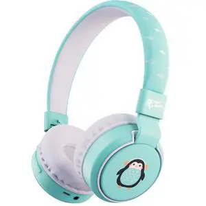 Kids Bluetooth Headphones, Penguin Design, 40H Playtime | Wireless Headphones for Toddler Boys & Girls Ages 3+, Foldable On-Ear, Stereo Sound with Mic, USB C Charging, School & Travel Kids Bluetooth Headphones, Penguin Design, 40H Playtime | Wireless Headphones for Toddler Boys & Girls Ages 3+, Foldable On-Ear, Stereo Sound with Mic, USB C Charging, School & Travel