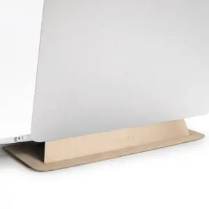 Laptop Stand for Desk, Office, Ergonomic Notebook Stand, Foldable & Portable Travel FlatStand, Lightweight, Anti-Slip, Compatible with MacBook Air, Pro, and Up to 15.4" Laptops (Café Creme) Laptop Stand for Desk, Office, Ergonomic Notebook Stand, Foldable & Portable Travel FlatStand, Lightweight, Anti-Slip, Compatible with MacBook Air, Pro, and Up to 15.4" Laptops (Café Creme)