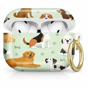 Compatible with AirPod Pro 2nd/1st Generation Case Cover with Key Chain,Full Protective Shockproof Wireless Headphone Case for Airpod Pro 2023/2022/2019(Dog Breed) Compatible with AirPod Pro 2nd/1st Generation Case Cover with Key Chain,Full Protective Shockproof Wireless Headphone Case for Airpod Pro 2023/2022/2019(Dog Breed)