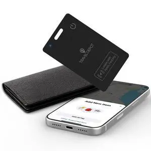 Wallet Tracker Card Ultra-Thin Find My Compatible | Rechargeable GPS Bluetooth Item Finder for Wallet, Keys & Luggage (iOS Only), 80100dB Alarm Wallet Tracker Card Ultra-Thin Find My Compatible | Rechargeable GPS Bluetooth Item Finder for Wallet, Keys & Luggage (iOS Only), 80100dB Alarm