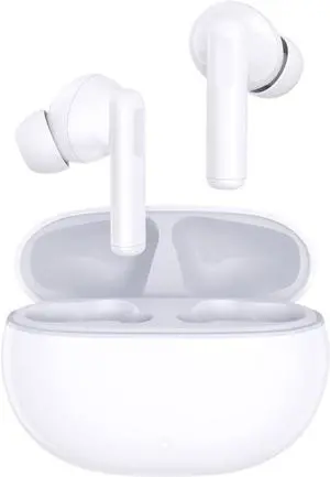 Choice Earbuds X7i Bluetooth Headphones 40 Hours Duration, 45dB Noise Cancellation Lightweight Wireless Headphones, IP54 Water and Dust Resistant, White Choice Earbuds X7i Bluetooth Headphones 40 Hours Duration, 45dB Noise Cancellation Lightweight Wireless Headphones, IP54 Water and Dust Resistant, White