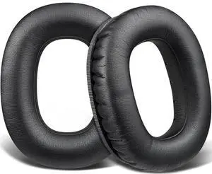 Replacement Earpads for Marshall Monitor III(3.0 Edition) ANC Over-Ear Headphones, Ear Pads Cushions with Soft Protein Leather and High-Density Memory Foam - Black Replacement Earpads for Marshall Monitor III(3.0 Edition) ANC Over-Ear Headphones, Ear Pads Cushions with Soft Protein Leather and High-Density Memory Foam - Black