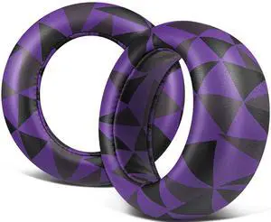 Earpads Cushions Replacement for Sony PlayStation PS5 Pulse Elite Wireless Headset, Ear Pads Cushions with Soft Protein Leather, Noise Isolation Foam - Purple Black Earpads Cushions Replacement for Sony PlayStation PS5 Pulse Elite Wireless Headset, Ear Pads Cushions with Soft Protein Leather, Noise Isolation Foam - Purple Black