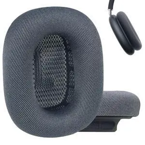 AirPods Max Ear Cushions, Replacement Earpads for AirPods Max (2024) Headphones, Mesh Fabric Ear Pads with Memory Foam and Magnet for AirPods Max (Midnight) AirPods Max Ear Cushions, Replacement Earpads for AirPods Max (2024) Headphones, Mesh Fabric Ear Pads with Memory Foam and Magnet for AirPods Max (Midnight)