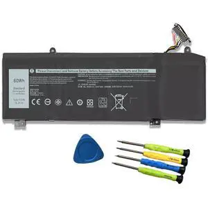 1F22N Laptop Battery Replace for Dell Alienware 2018 M15 G5 5590 G7 7590 7790 R2 R1 2019 P79F M17 P37E P37E001 5590-D2783W D2743B D2843W Series 01F22N 0HYWXJ HYWXJ JJPFK 8622M 1F22N Laptop Battery Replace for Dell Alienware 2018 M15 G5 5590 G7 7590 7790 R2 R1 2019 P79F M17 P37E P37E001 5590-D2783W D2743B D2843W Series 01F22N 0HYWXJ HYWXJ JJPFK 8622M
