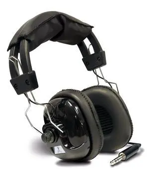 HEADT Metal Detector Headphones Designed for detectors, comfortable leatherette earpads, adjustable volume controls, long cable, and compatible with Bounty Hunter models HEADT Metal Detector Headphones Designed for detectors, comfortable leatherette earpads, adjustable volume controls, long cable, and compatible with Bounty Hunter models