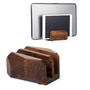 Premium Vertical Laptop Stand Wooden Dock Compatible MacBook & Laptops | Dual Dock Slot | Ergonomic Desktop Holder & Space-Saving Office Desk Accessory (Indian Rosewood) Premium Vertical Laptop Stand Wooden Dock Compatible MacBook & Laptops | Dual Dock Slot | Ergonomic Desktop Holder & Space-Saving Office Desk Accessory (Indian Rosewood)