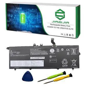 02DL013 L18L3PD1 SB10K97651 Laptop Battery Replacement for Lenovo ThinkPad T490s T495s T14s Gen 1 2020 Series 02DL014 L18M3PD1 SB10K97652 02DL015 L18M3PD2 02DL016 L18C3PD1 11.58V 57Wh 02DL013 L18L3PD1 SB10K97651 Laptop Battery Replacement for Lenovo ThinkPad T490s T495s T14s Gen 1 2020 Series 02DL014 L18M3PD1 SB10K97652 02DL015 L18M3PD2 02DL016 L18C3PD1 11.58V 57Wh
