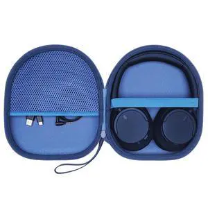 Case for Sony WH-CH720N/WH-CH520 Noise Canceling Wireless Headphones Blue | Hard Carrying Travel Case for Sony WH-CH720N/WH-CH520 Noise Canceling Wireless Headphones Case for Sony WH-CH720N/WH-CH520 Noise Canceling Wireless Headphones Blue | Hard Carrying Travel Case for Sony WH-CH720N/WH-CH520 Noise Canceling Wireless Headphones
