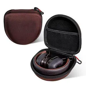 On Ear Bluetooth Headphones Case Storage Carrying Bag Compatible with Marshall Major V/IV/III/II/ 5/4/ 3/2 (Brown) On Ear Bluetooth Headphones Case Storage Carrying Bag Compatible with Marshall Major V/IV/III/II/ 5/4/ 3/2 (Brown)
