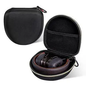 On Ear Bluetooth Headphones Case Storage Carrying Bag Compatible with Marshall Major V/IV/III/II/ 5/4/ 3/2 (Black + Gold) On Ear Bluetooth Headphones Case Storage Carrying Bag Compatible with Marshall Major V/IV/III/II/ 5/4/ 3/2 (Black + Gold)