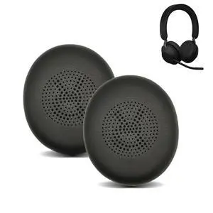 Replacement Ear Pads Compitable with Jabra Evolve2 65 MS/65 UC/USB, Earpads Cushions for Evolve2 40 UC/MS/USB, Headset Ear Covers Also Fit Jabra Elite 45h (Black) Replacement Ear Pads Compitable with Jabra Evolve2 65 MS/65 UC/USB, Earpads Cushions for Evolve2 40 UC/MS/USB, Headset Ear Covers Also Fit Jabra Elite 45h (Black)