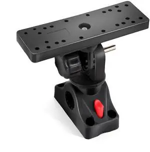 Fish Finder Mounts for Boat, 360° Adjustable Fish Finder Mounting Brackets, Depth Finders Mount, Universal Marine Electronics Mounting Plate for Boat, Canoe, Kayak Fish Finder Mounts for Boat, 360° Adjustable Fish Finder Mounting Brackets, Depth Finders Mount, Universal Marine Electronics Mounting Plate for Boat, Canoe, Kayak