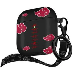 for Airpods Case, Anime Cartoon Cute Design for Airpods 1st and 2nd Generation Case Cover for Air Pods Men Boys Girls Kids,Kawaii Cases for Apple for Airpods 1/2,Anime Red Cloud Lanyard for Airpods Case, Anime Cartoon Cute Design for Airpods 1st and 2nd Generation Case Cover for Air Pods Men Boys Girls Kids,Kawaii Cases for Apple for Airpods 1/2,Anime Red Cloud Lanyard