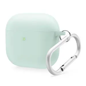 Liquid Hybrid Case for AirPods 4 | Triple Layer Protection, Keychain Included, Wireless Charging, Shock Resistant (Mint) Liquid Hybrid Case for AirPods 4 | Triple Layer Protection, Keychain Included, Wireless Charging, Shock Resistant (Mint)