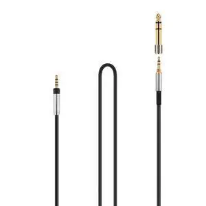 Upgrade 3.5mm to 2.5m AUX Cable Compatible with Bose 700 QuietComfort QC25 QC35 QC35II Noise Cancelling Headphones, Replacement Audio Cord with 6.35mm Adapter 2meters/6.6feet Upgrade 3.5mm to 2.5m AUX Cable Compatible with Bose 700 QuietComfort QC25 QC35 QC35II Noise Cancelling Headphones, Replacement Audio Cord with 6.35mm Adapter 2meters/6.6feet