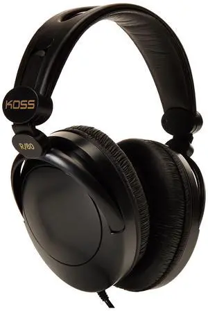 154336 R-80 Over Ear Headphones, Black 154336 R-80 Over Ear Headphones, Black