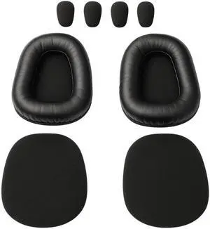 Cushion Replacement Kit for Blue Parrot B550-XT, Poly Voyager Focus 2, Voyager 4300 - Oversized Cushions Enhances Everyday Comfort of Your Bluetooth Headsets - Foam Earpads, Mic Screens by Global Teck Cushion Replacement Kit for Blue Parrot B550-XT, Poly Voyager Focus 2, Voyager 4300 - Oversized Cushions Enhances Everyday Comfort of Your Bluetooth Headsets - Foam Earpads, Mic Screens by Global Teck
