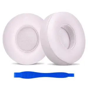 Replacement Ear Pads for Beats Solo 4 Wireless Headphones-Cloud Pink | Soft Protein Leather Memory Foam Ear Cushions with Strong Adhesive Backing, Comfortable Fit for Long Listening Sessions Replacement Ear Pads for Beats Solo 4 Wireless Headphones-Cloud Pink | Soft Protein Leather Memory Foam Ear Cushions with Strong Adhesive Backing, Comfortable Fit for Long Listening Sessions