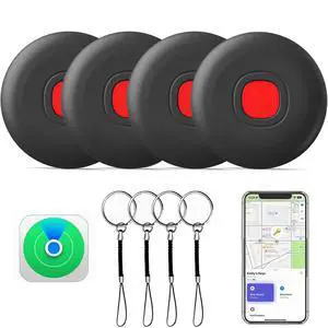 Air Tracker Tags-4Pack Works with Apple Find My APP | IP68 Waterproof Smart Tag Tracker,Key Finder for Car,Backpack,Wallet,motorcycles (iOS Only) Air Tracker Tags-4Pack Works with Apple Find My APP | IP68 Waterproof Smart Tag Tracker,Key Finder for Car,Backpack,Wallet,motorcycles (iOS Only)
