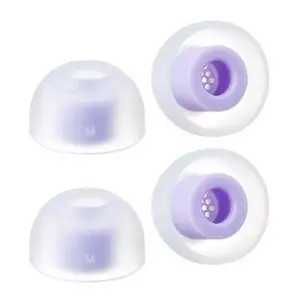 SednaEarfit MAX for Galaxy Buds2 Pro, 2 Pairs (Size M), Medical Silicon from Korea, Tapered Eartip Structure, Compatible with Buds2 Pro Charging Case SednaEarfit MAX for Galaxy Buds2 Pro, 2 Pairs (Size M), Medical Silicon from Korea, Tapered Eartip Structure, Compatible with Buds2 Pro Charging Case