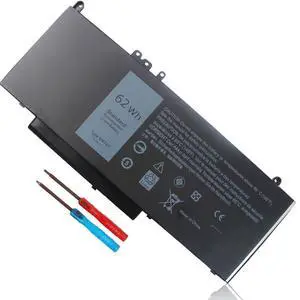 7.6V 62Wh 6MT4T Battery Compatible with Dell Latitude E5470 E5570 Precision 3510 Series 7V69Y TXF9M 79VRK 07V69Y 079VRK 0TXF9M 0HK6DV 7.6V 62Wh 6MT4T Battery Compatible with Dell Latitude E5470 E5570 Precision 3510 Series 7V69Y TXF9M 79VRK 07V69Y 079VRK 0TXF9M 0HK6DV